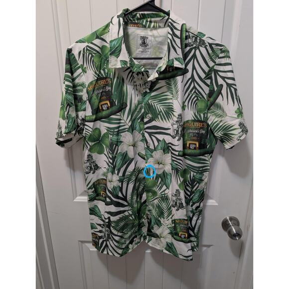 McGuire’s Irish Pub St. Patrick’s Day 2025 Run Shirt Unisex Medium Button Up - Picture 10 of 10
